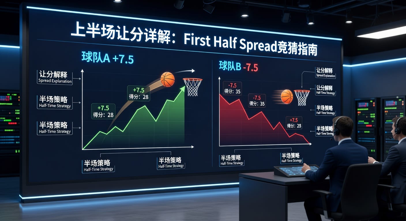 上半场让分 first half spread｜盘口逻辑与投注技巧