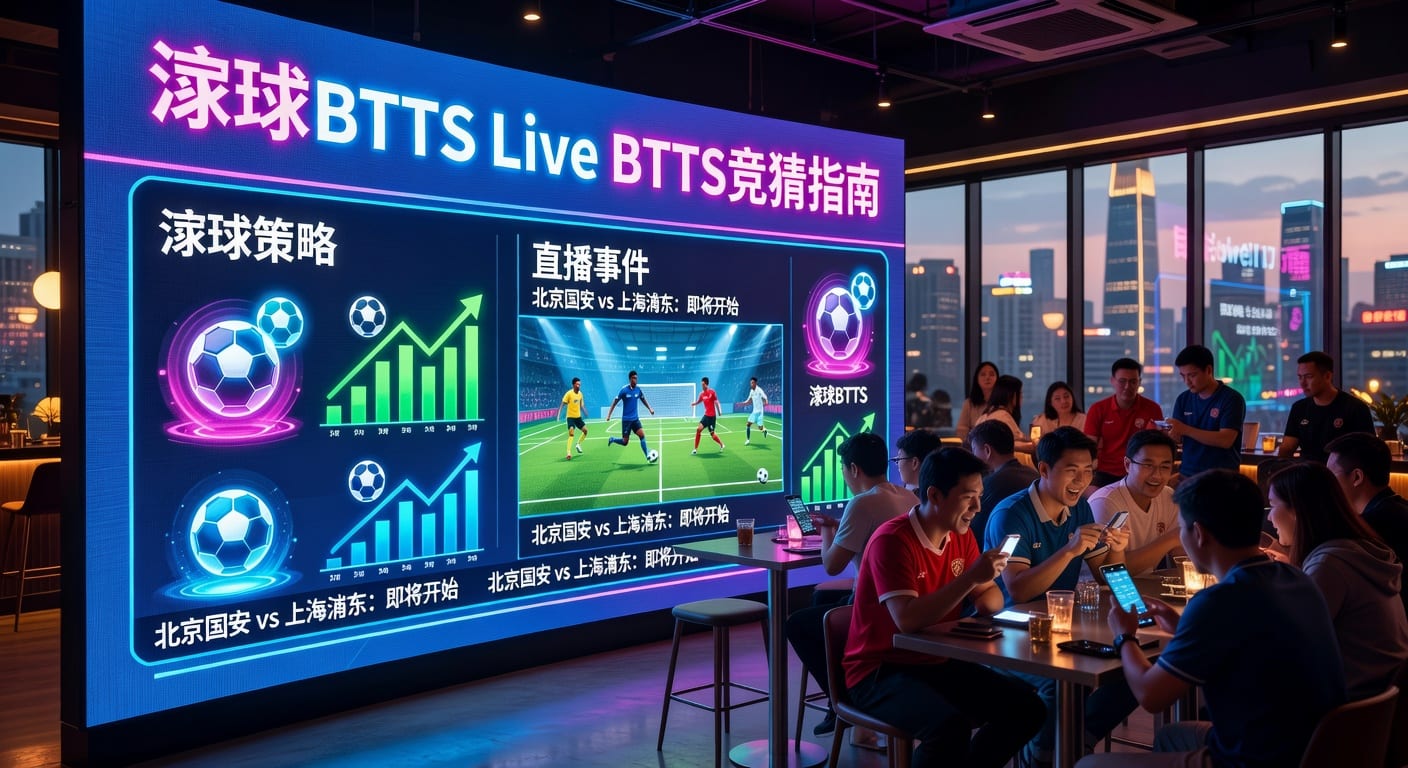 滚球BTTS live BTTS 赛中双边进球判断