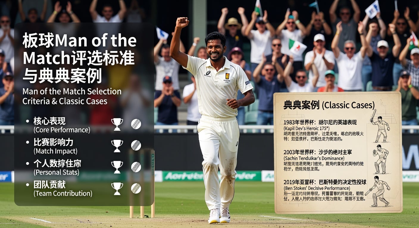 Man of the Match 2026年解析｜澳门赌侠网看懂评选与赛后价值