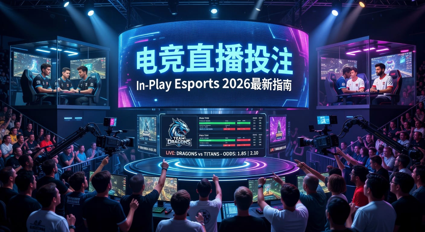 电竞直播投注 In-Play Esports 实时下注与策略观察