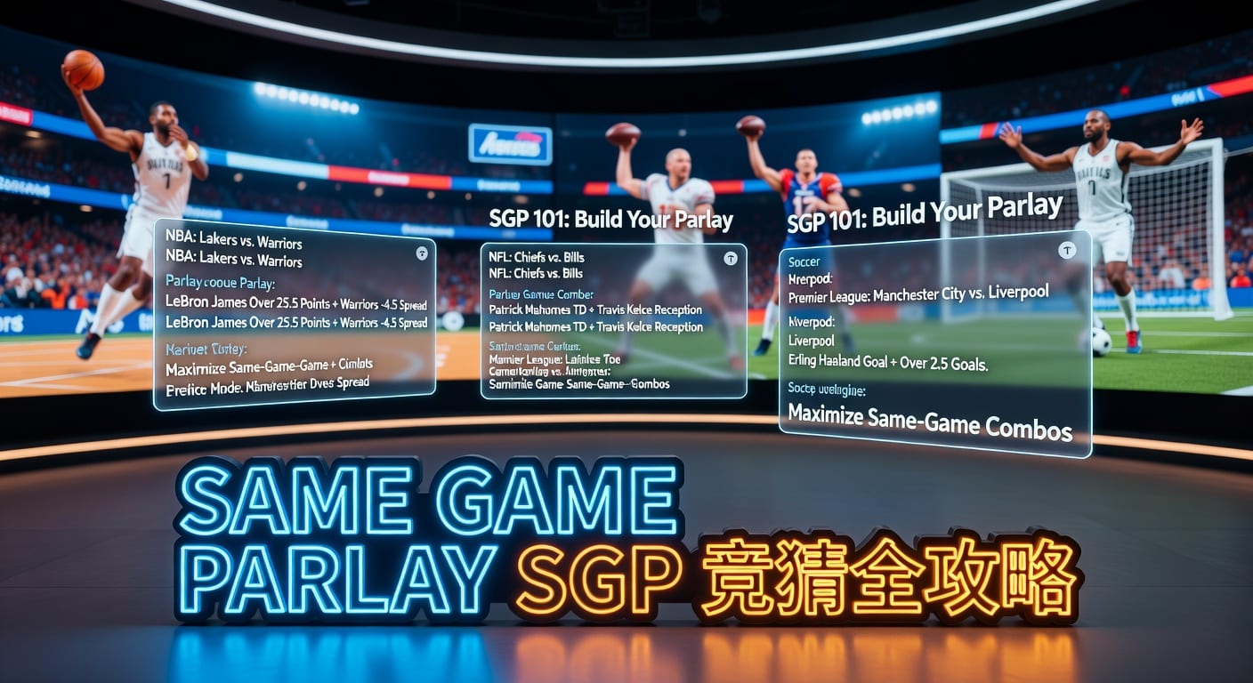 超级过关 Same Game Parlay SGP：组合逻辑与赛前判断
