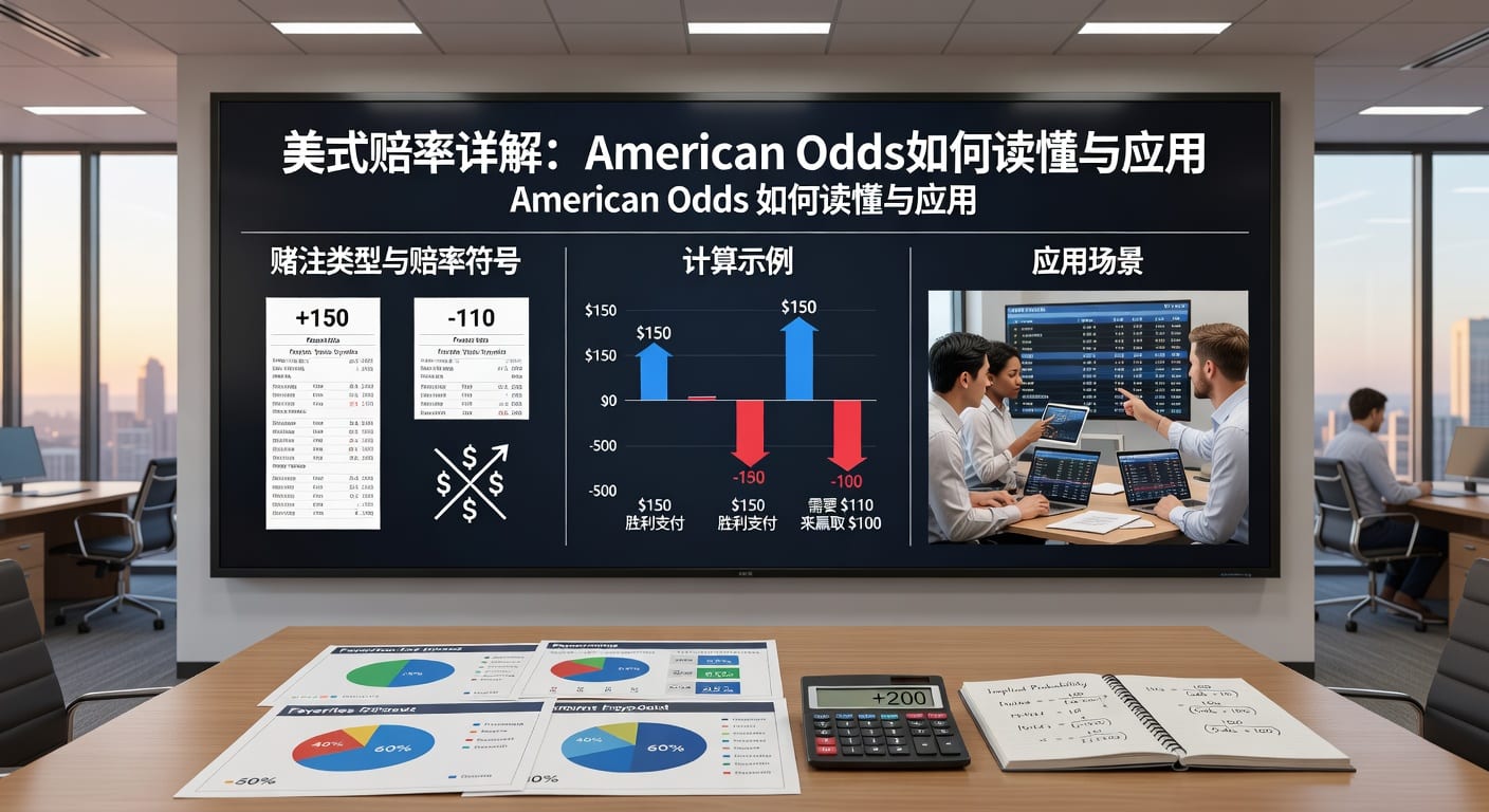 美式赔率 american odds 解析与换算指南