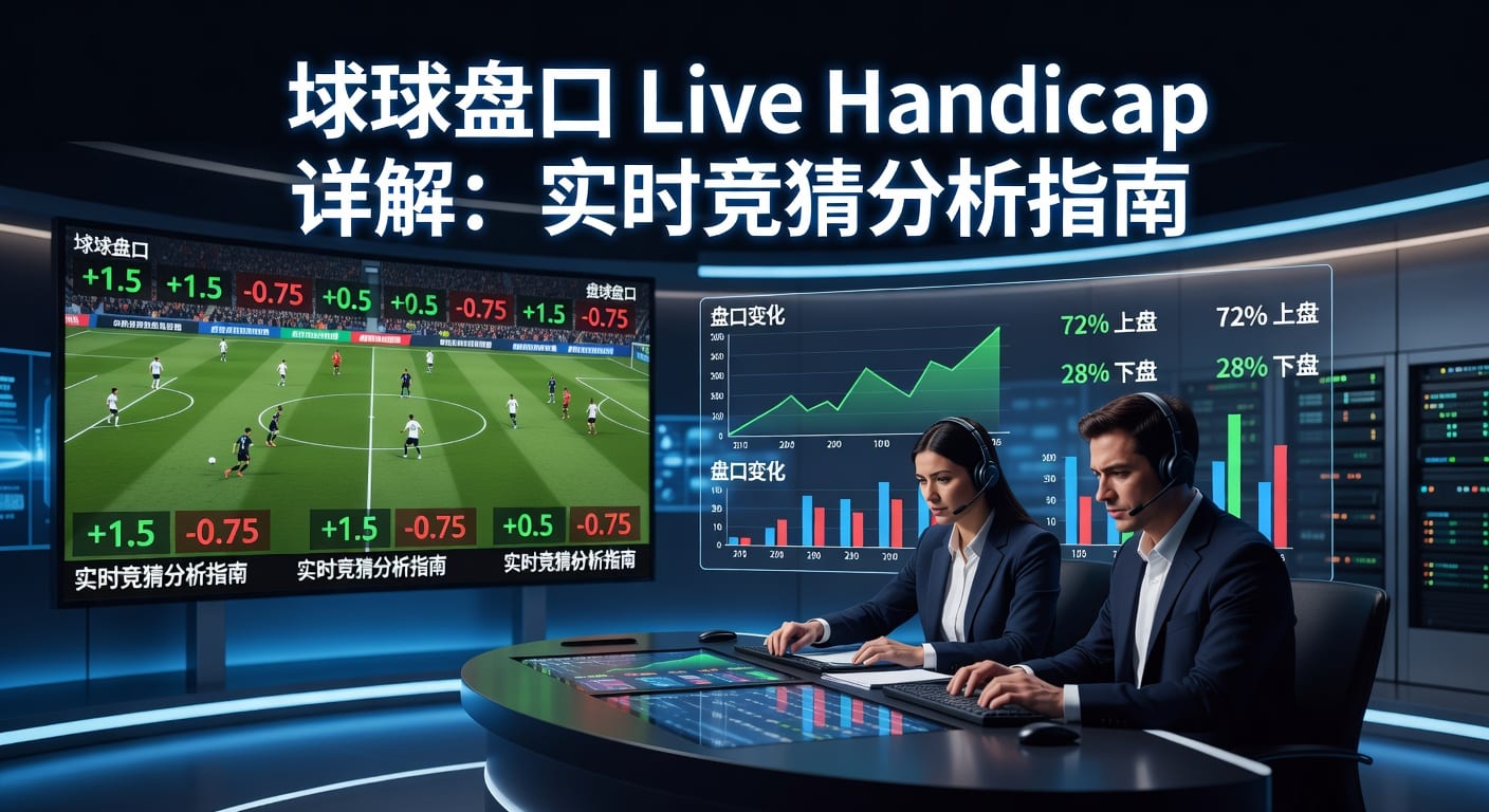 滚球盘口 live handicap：实时盘口变化与实战解读